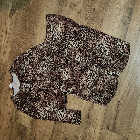 Fashion Nova | All Caught Up Leopard Skirt Set - Taupe/combo - Picture 6 of 10